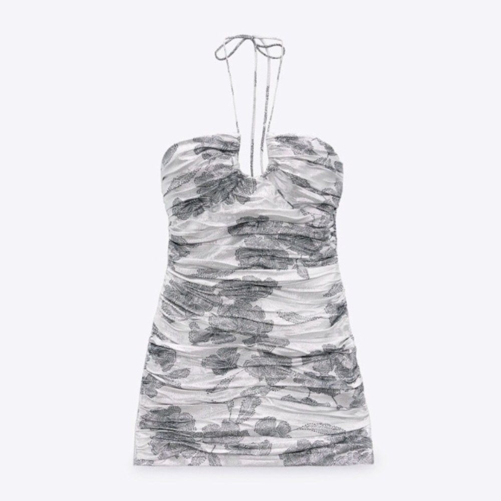 Zara metallic dress - Picture 3 of 9